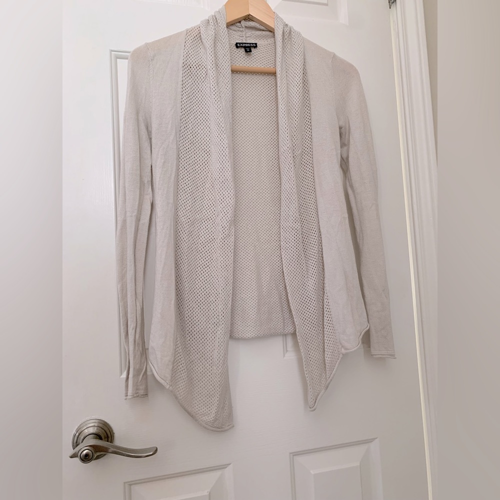 Express Waterfall Open Cardigan - SZ XS